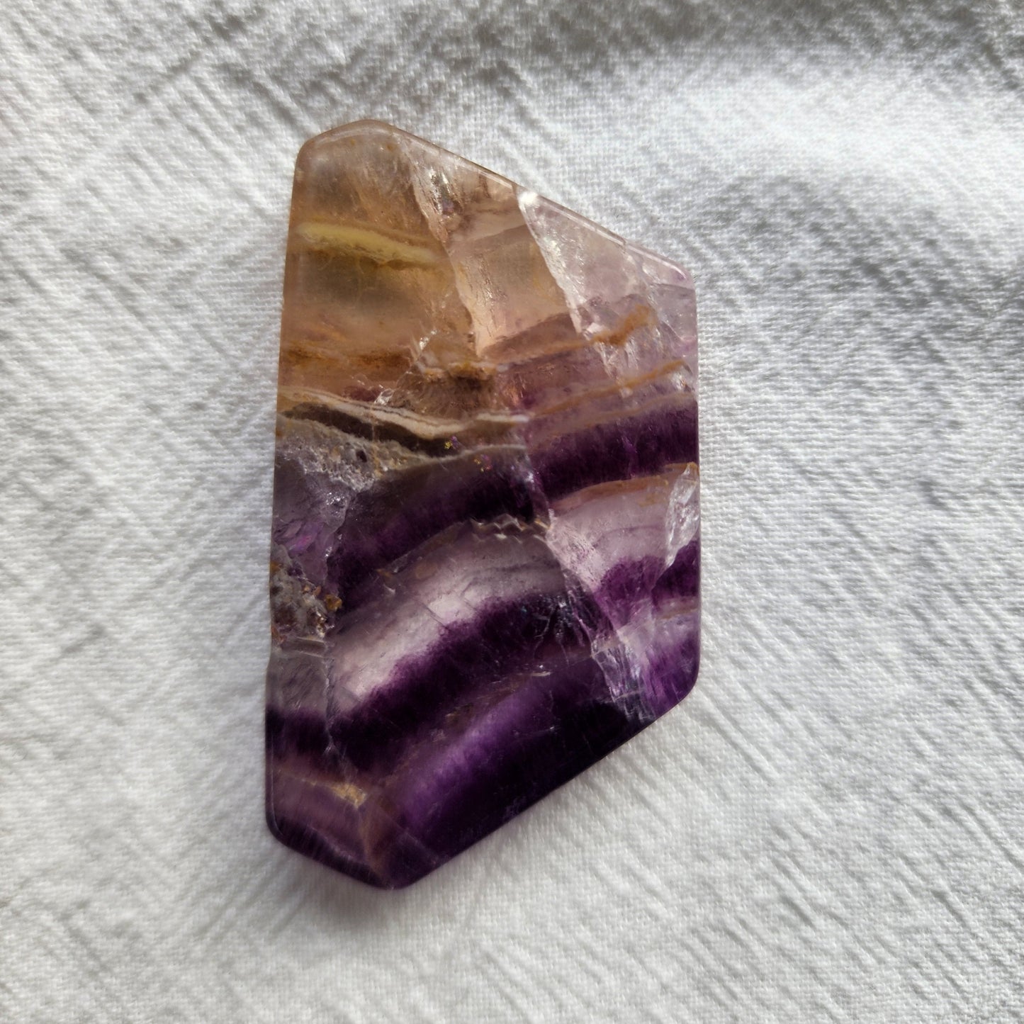 Rainbow Fluorite | Slice - Small