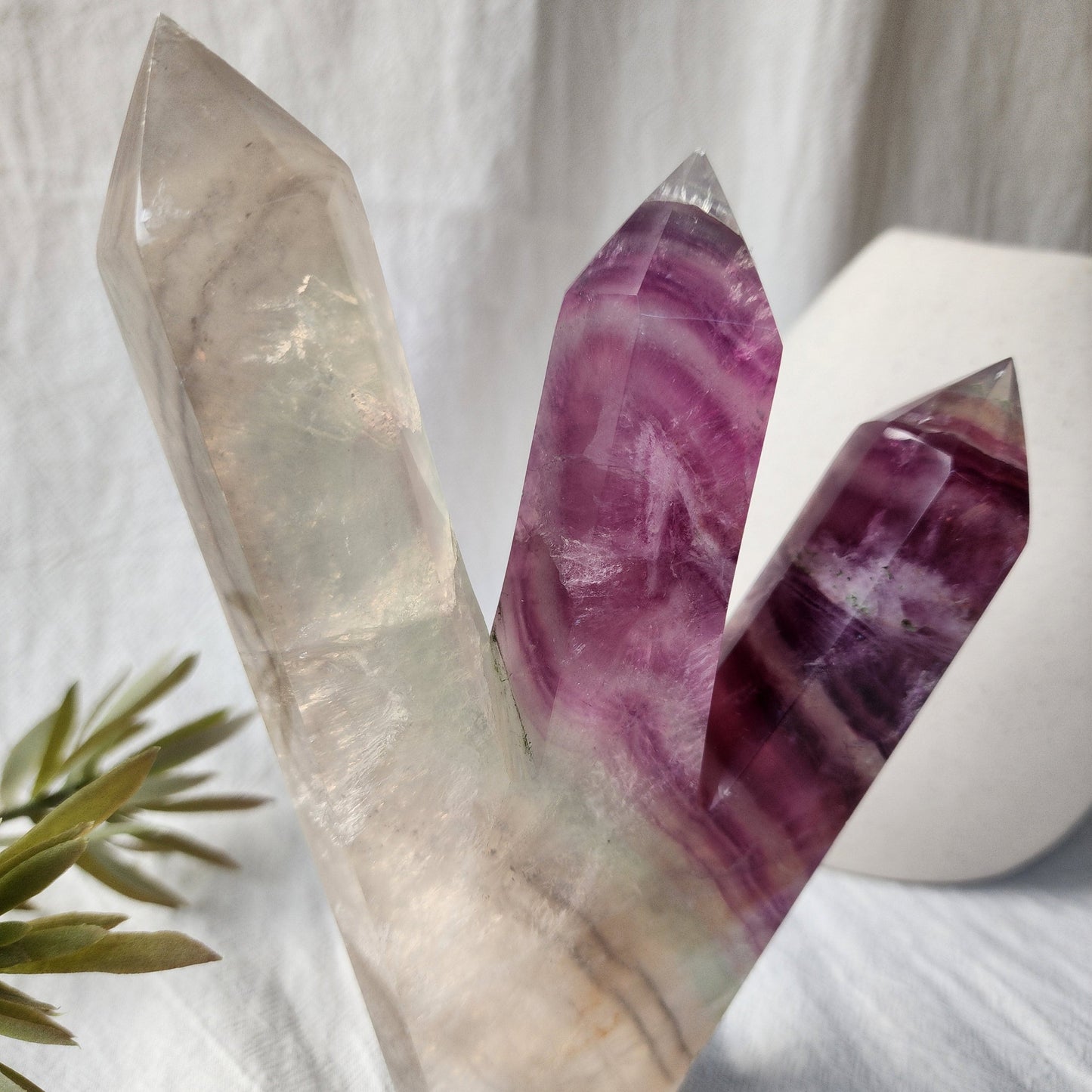 Fluorite | Triple Point Tower - XL