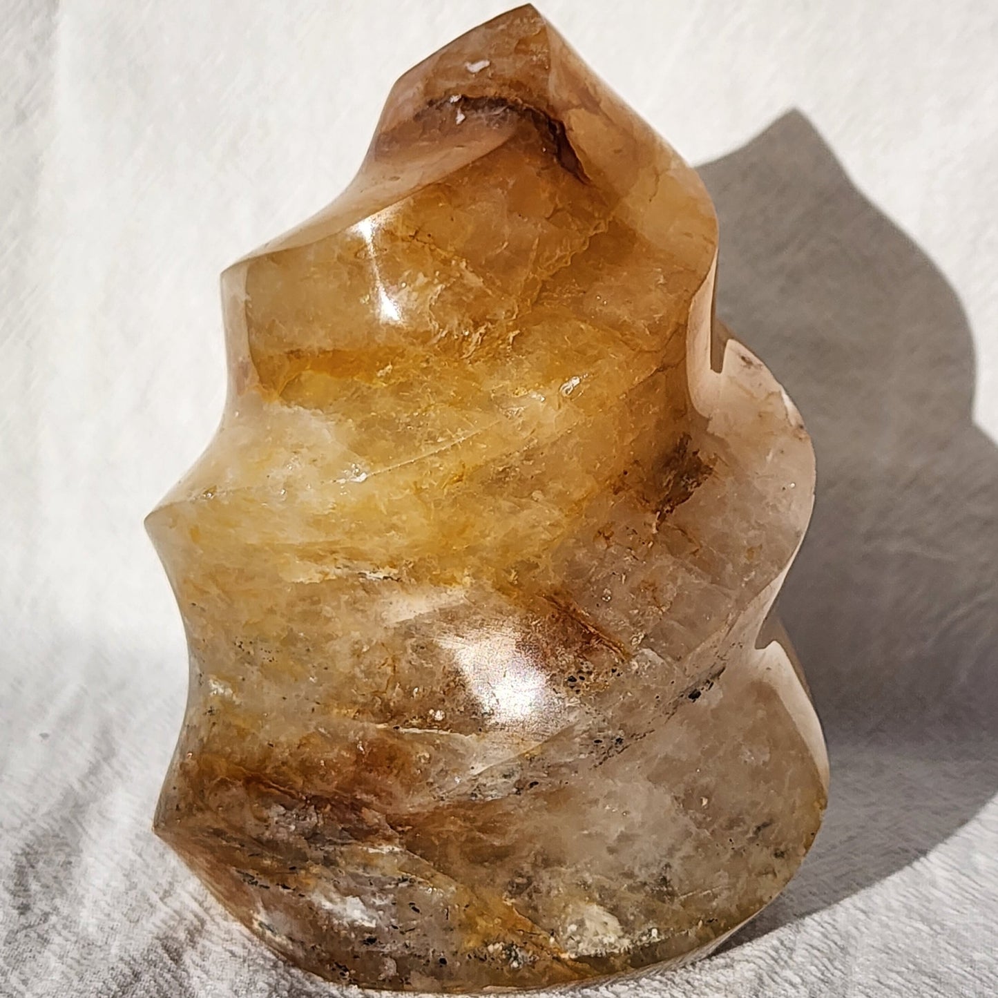 Golden Healer | Flame Carving