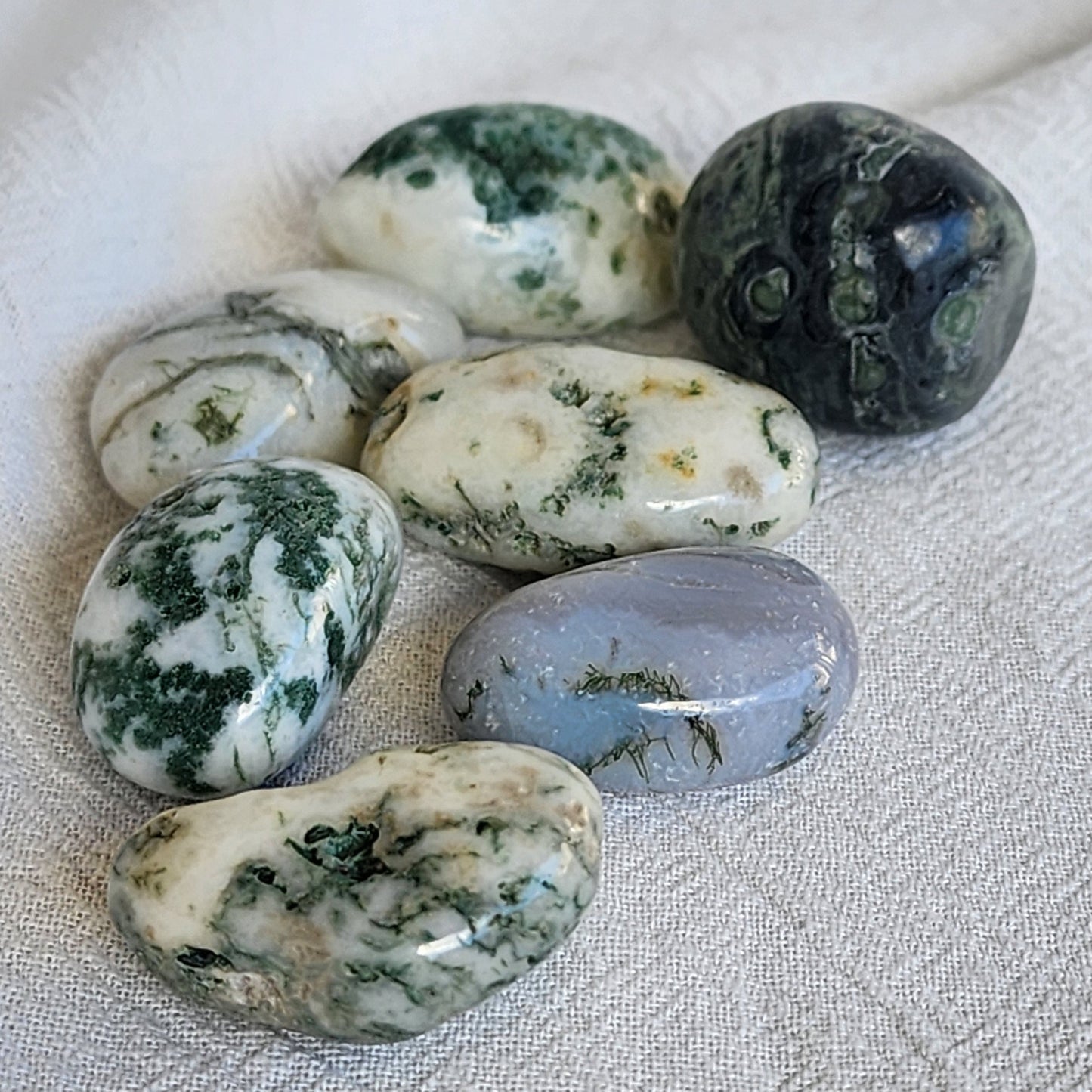 Moss Agate | Tumble