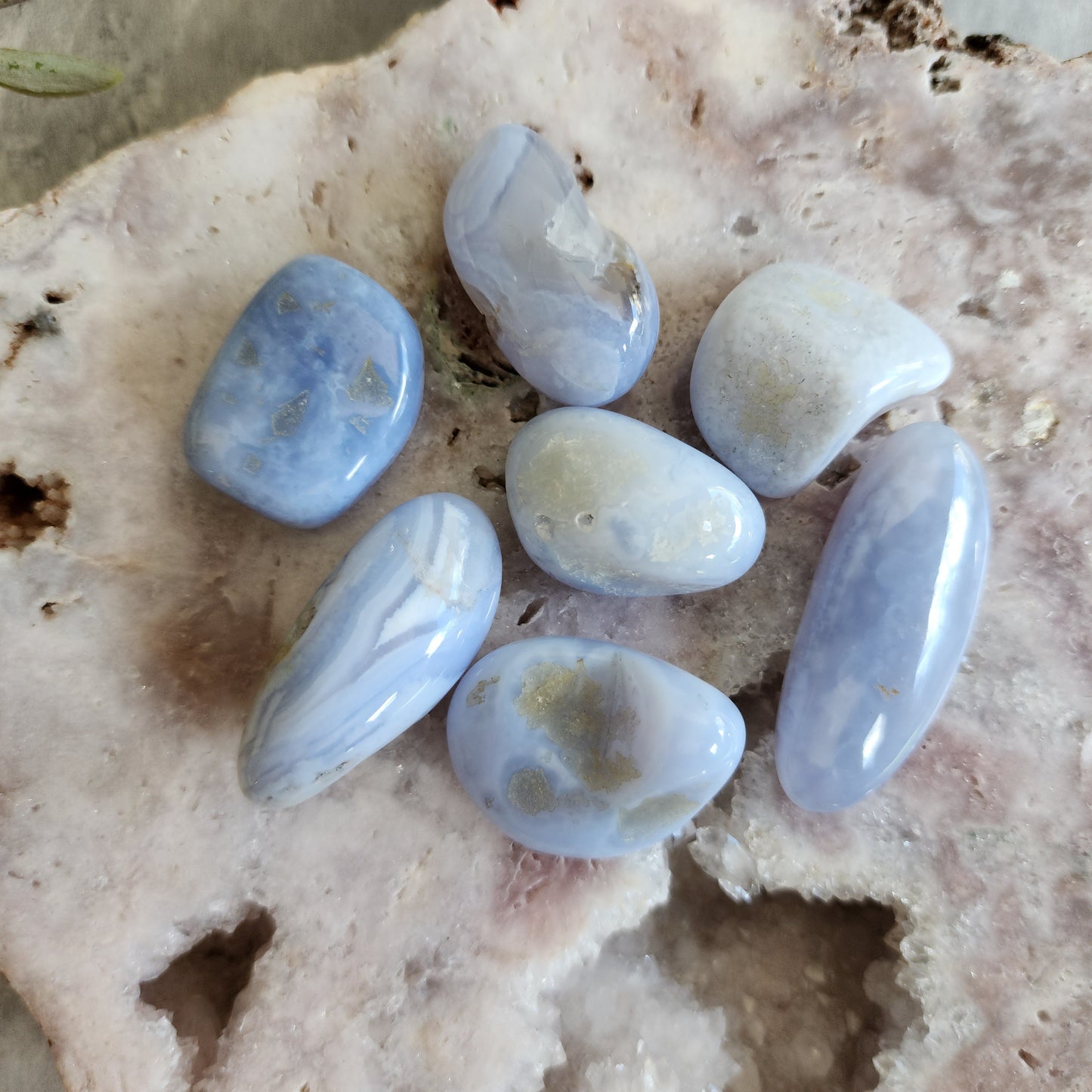 Blue Agate | Tumble - Small