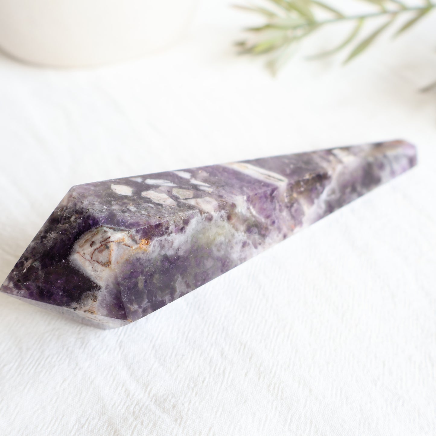 Chevron Amethyst | Wand