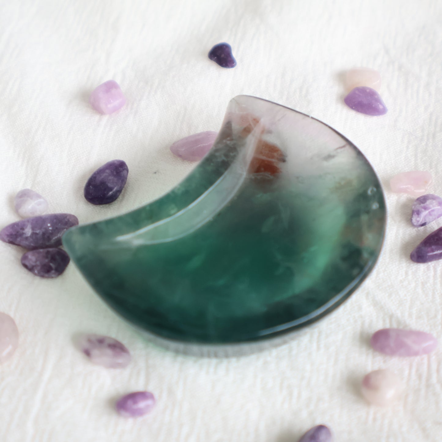 Fluorite | Moon Dish - Small