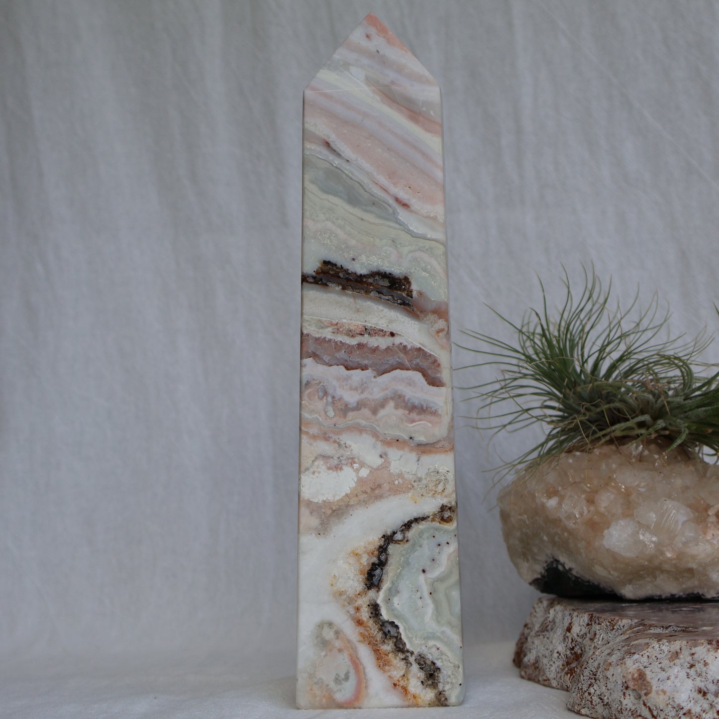 Pink Crazy Lace Agate | Tower - XXL