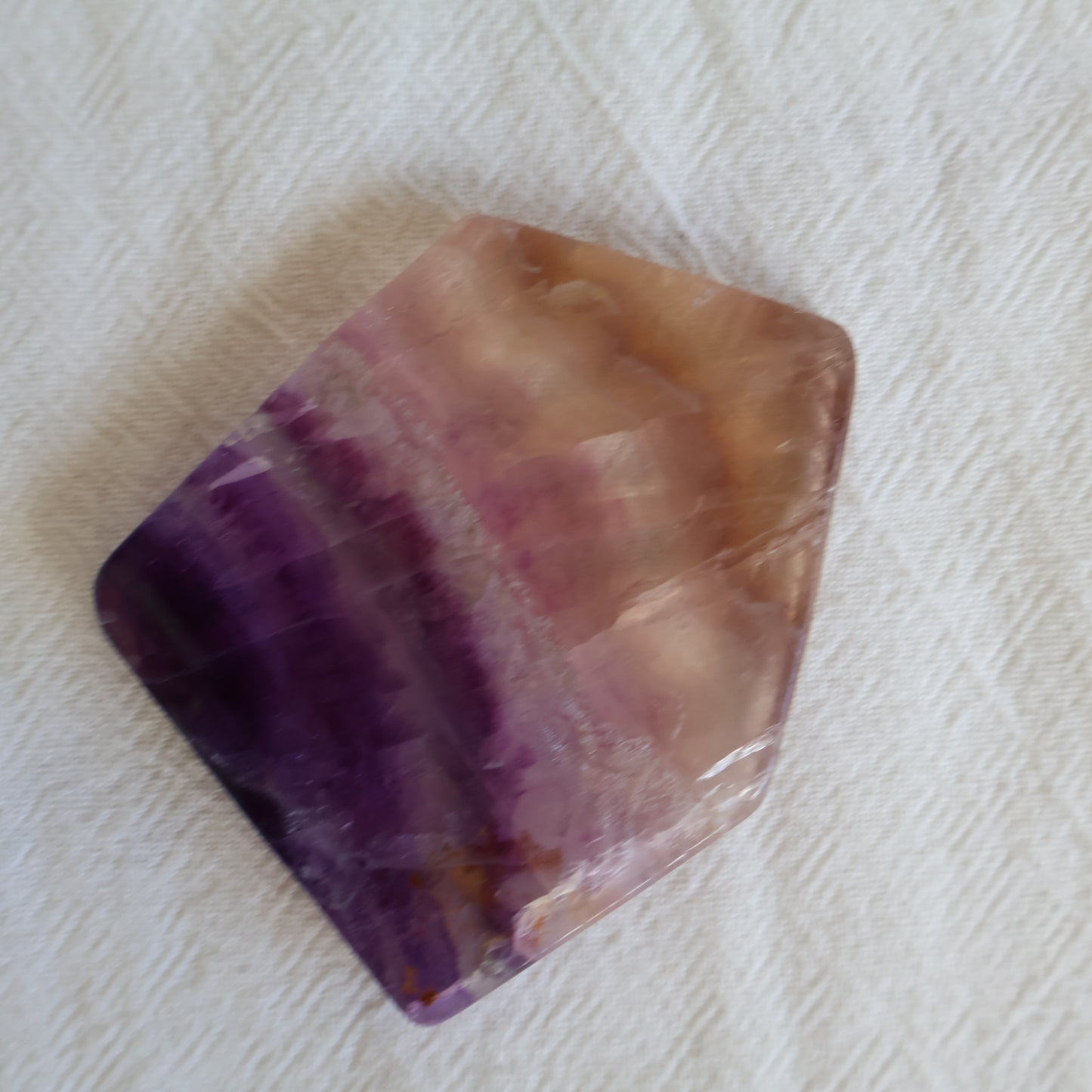 Rainbow Fluorite | Slice - Medium