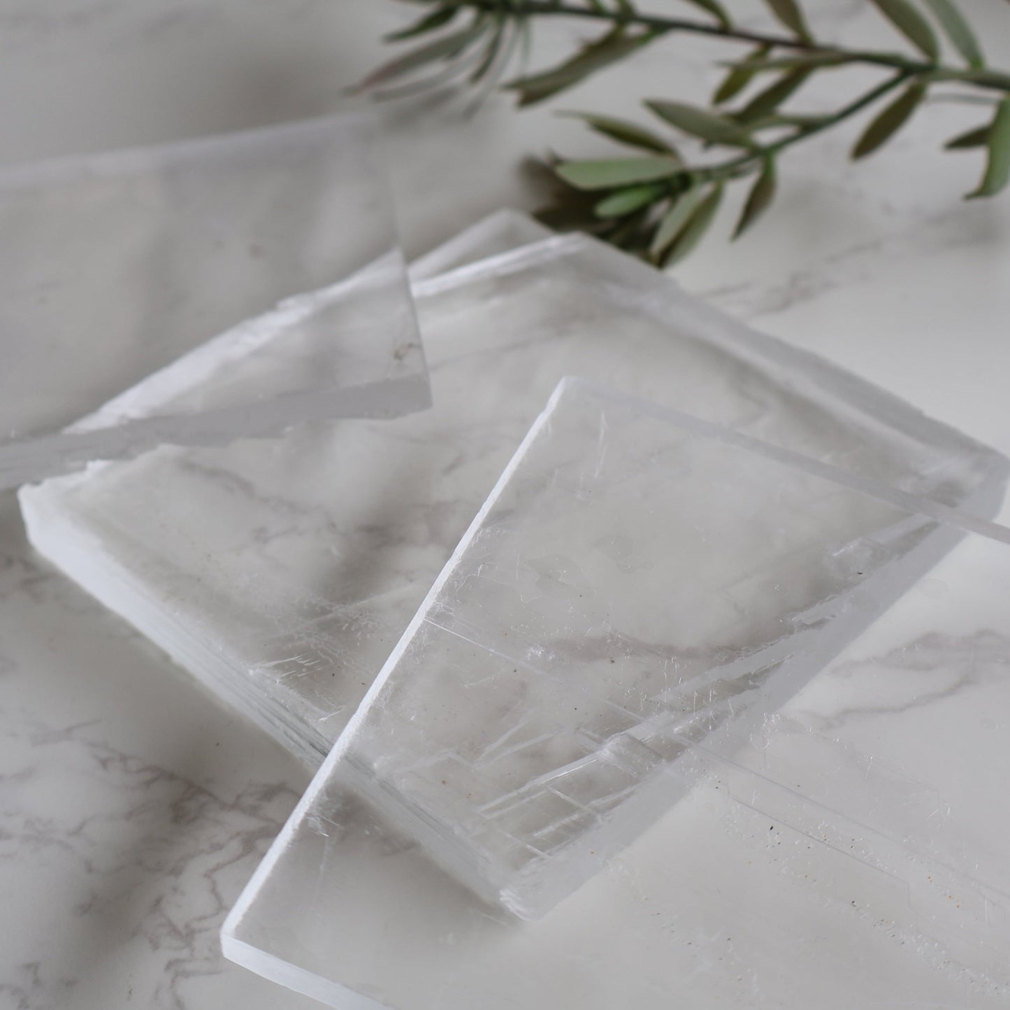transparent selenite plate crystal charging australia