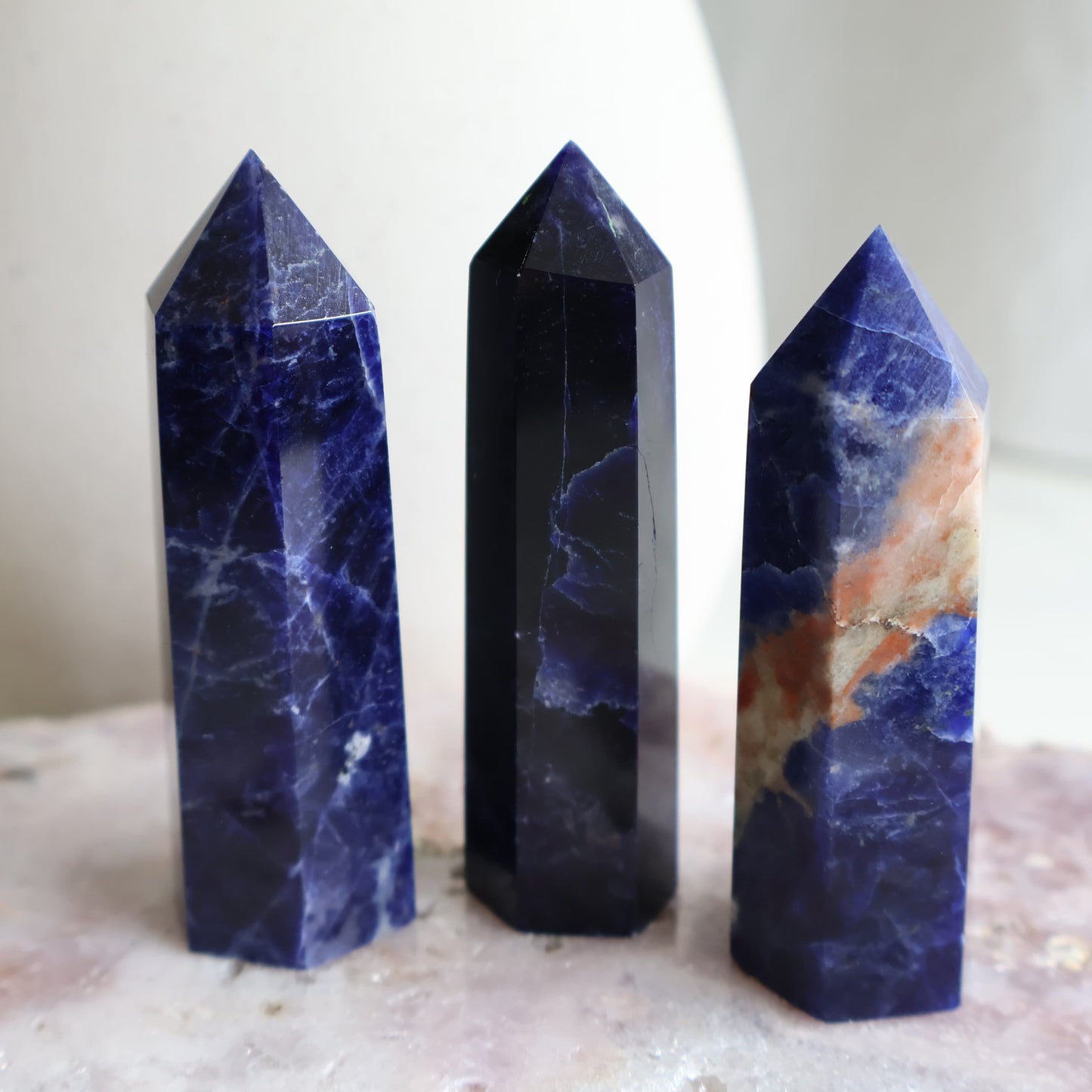 sodalite crystal generator blue grounding stone australia