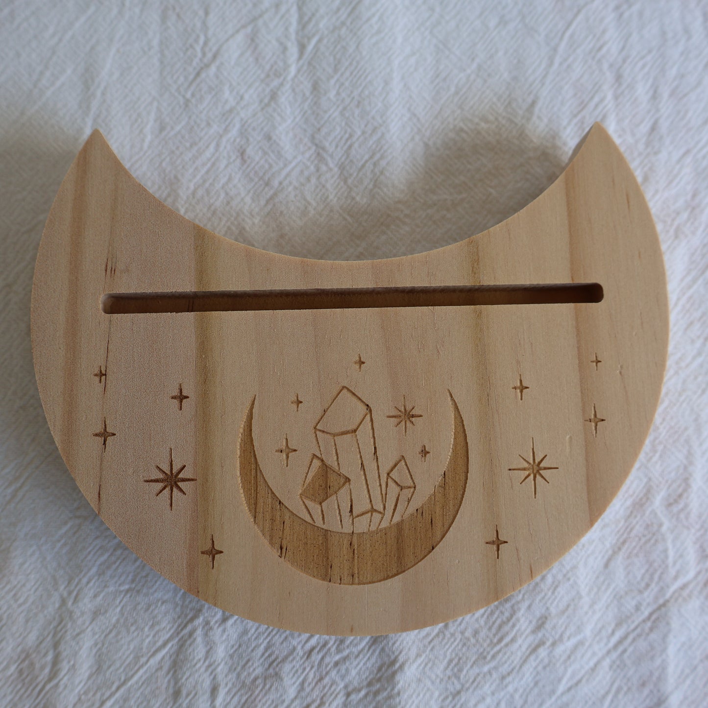 Tarot Card Stand | Crystal Moon