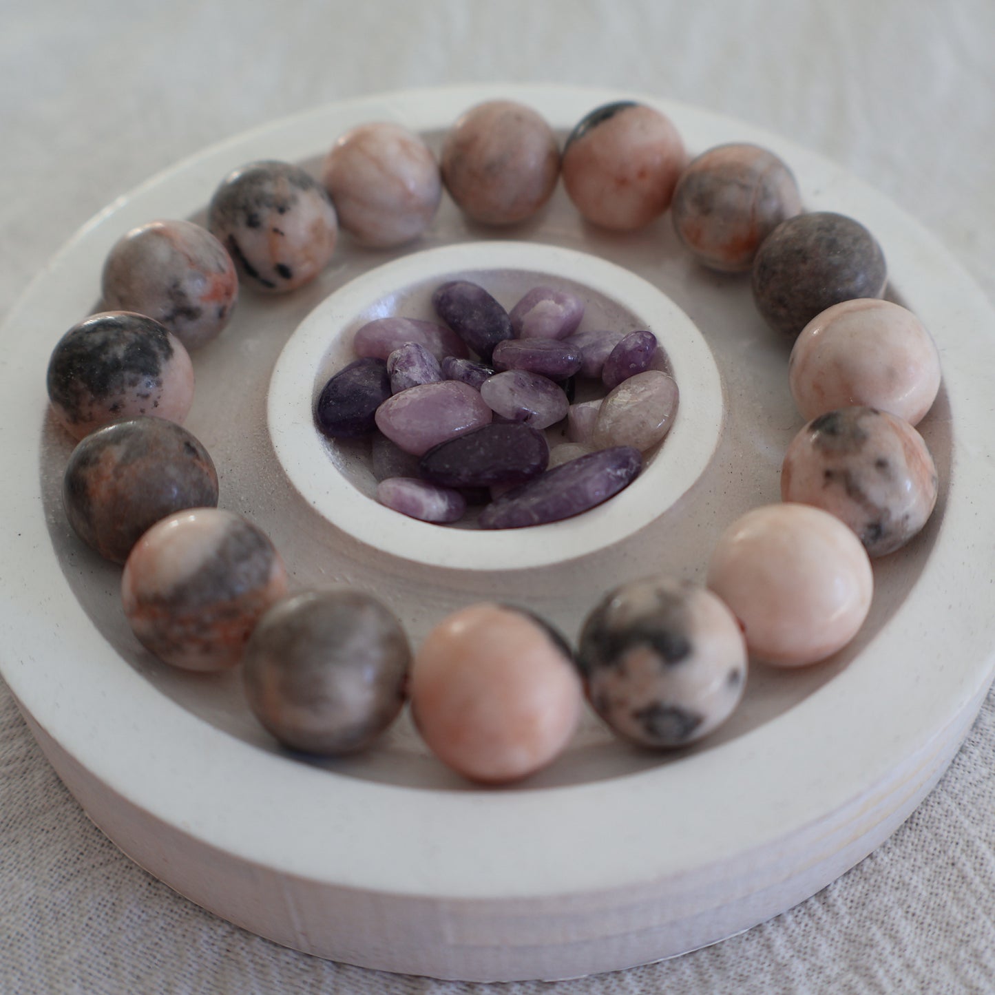 Pink Agate | 12mm Bracelet