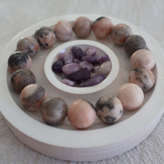 Pink Agate | 12mm Bracelet