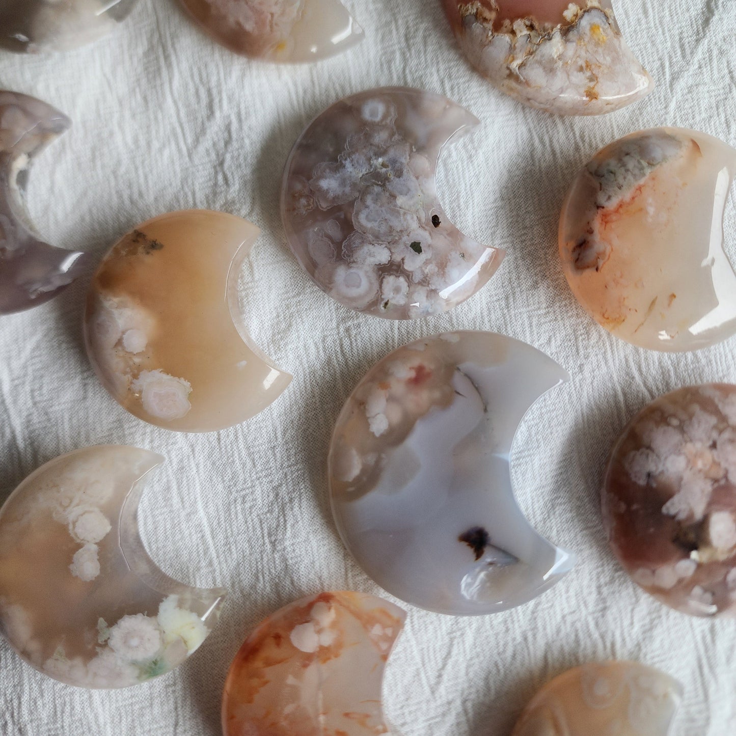 Flower Agate | Moon