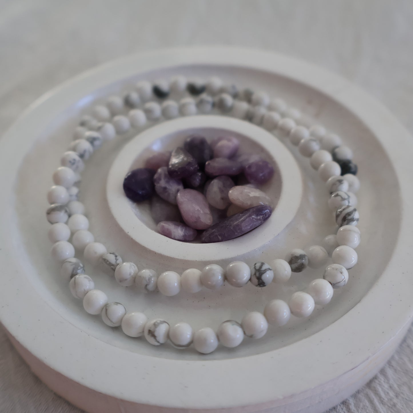 Howlite | 4mm Bracelet