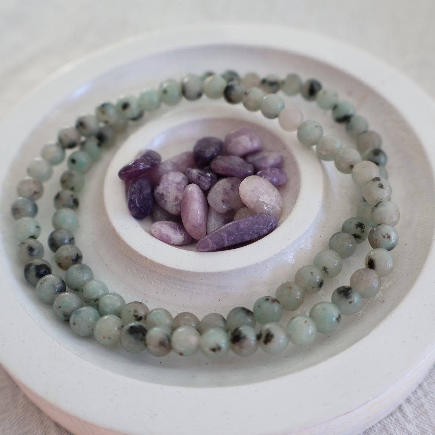 Kiwi Jasper | 4mm Bracelet