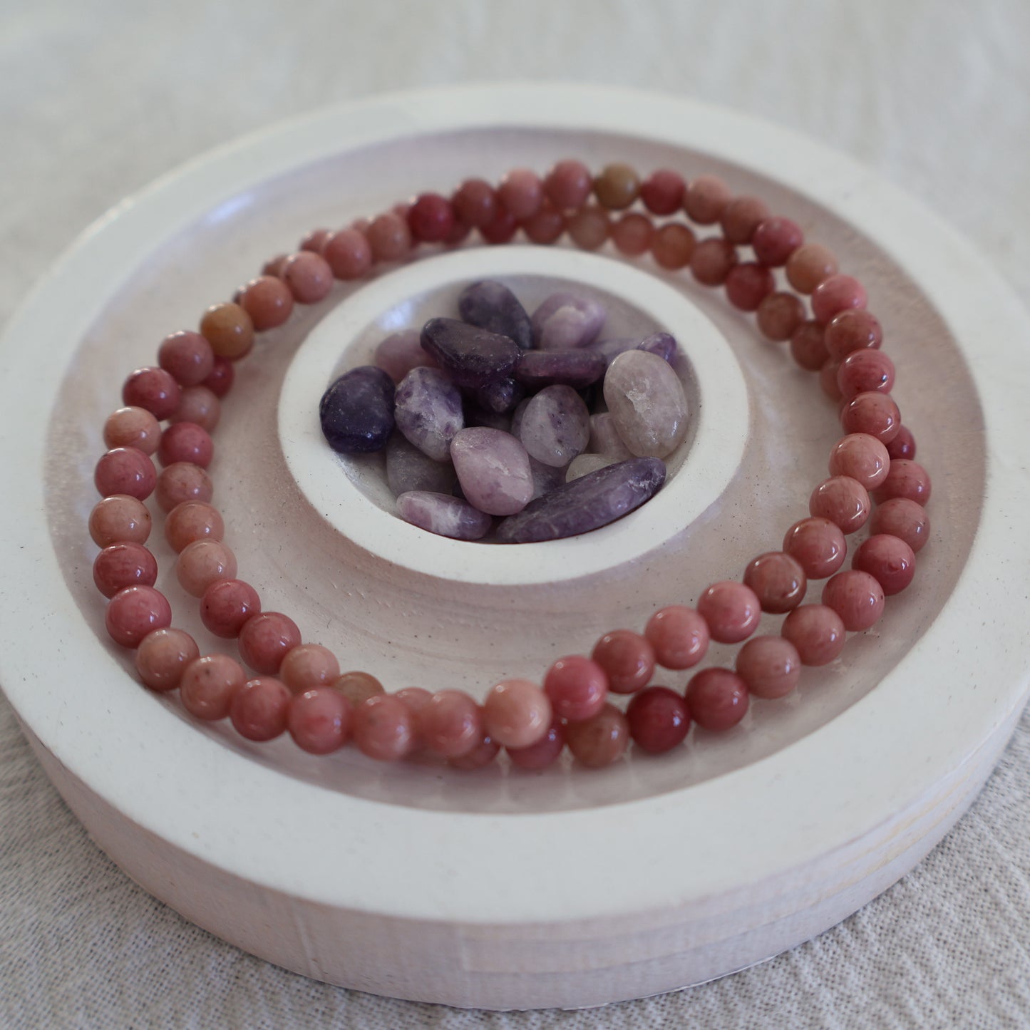 Rhodochrosite | 4mm Bracelets