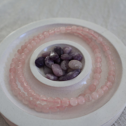 Rose Quartz | 4mm Bracelet