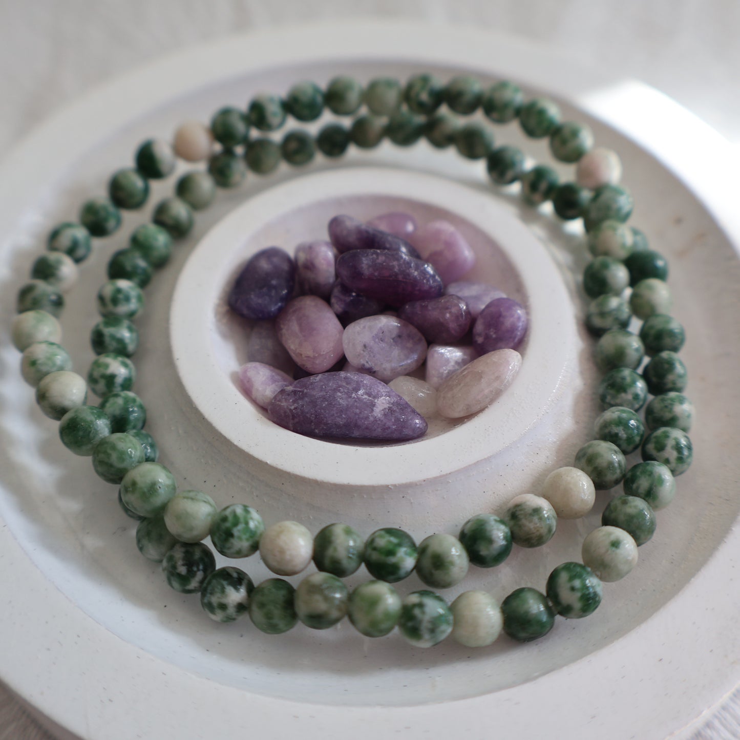 Tree Agate | 4mm Bracelet