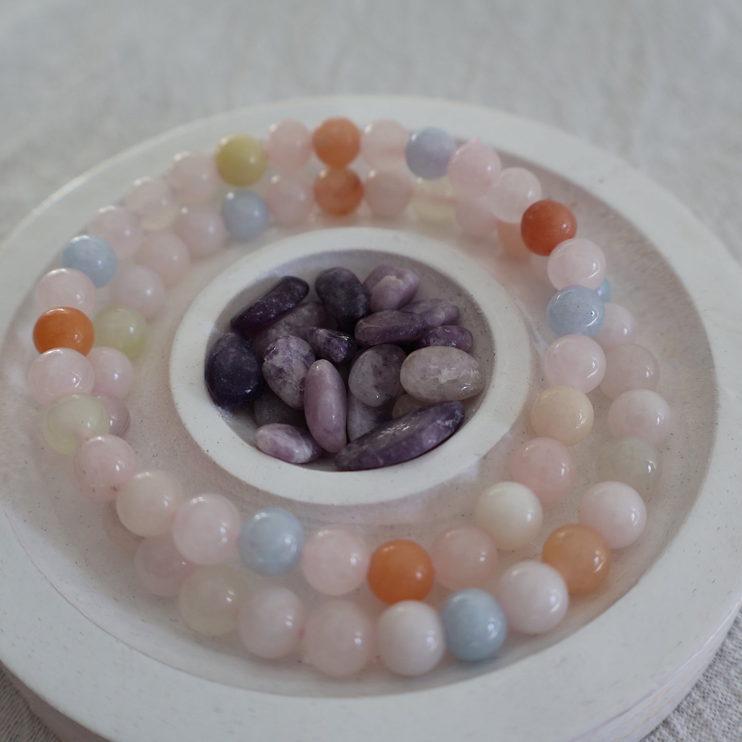 Morganite | 6mm Bracelet