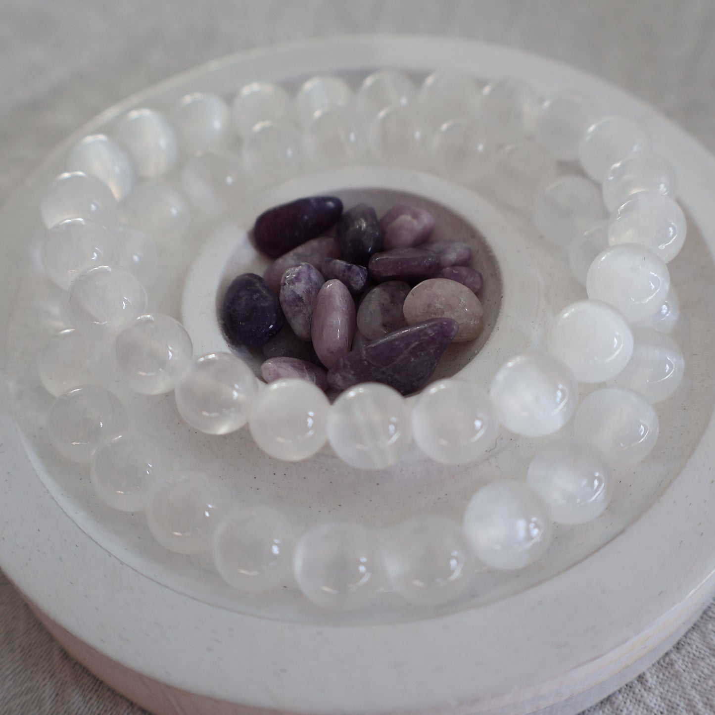 Satin Spar | 8mm Bracelet