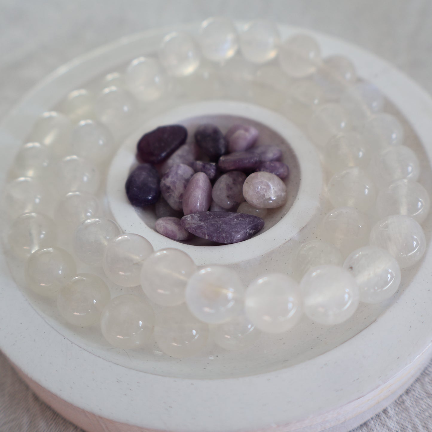 White Moonstone | 8mm Bracelet