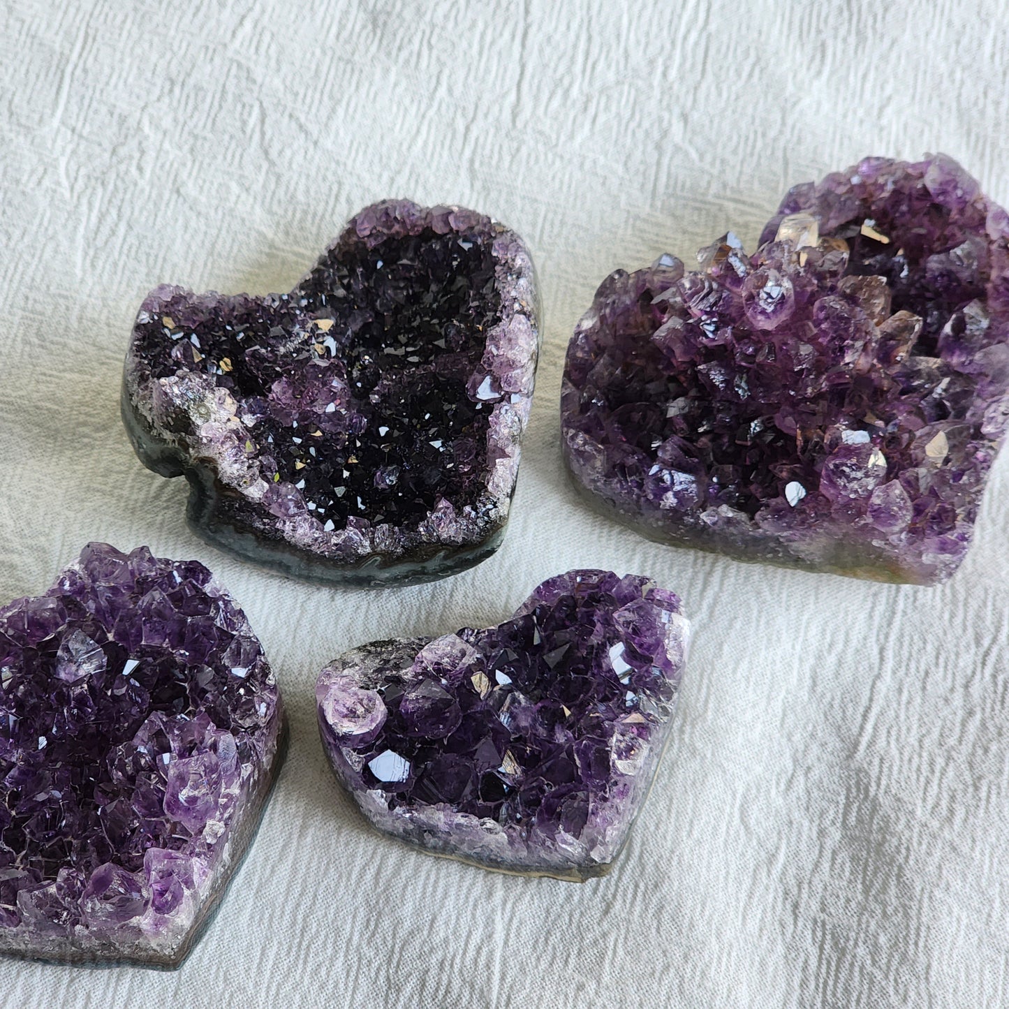 Amethyst | Cluster Heart