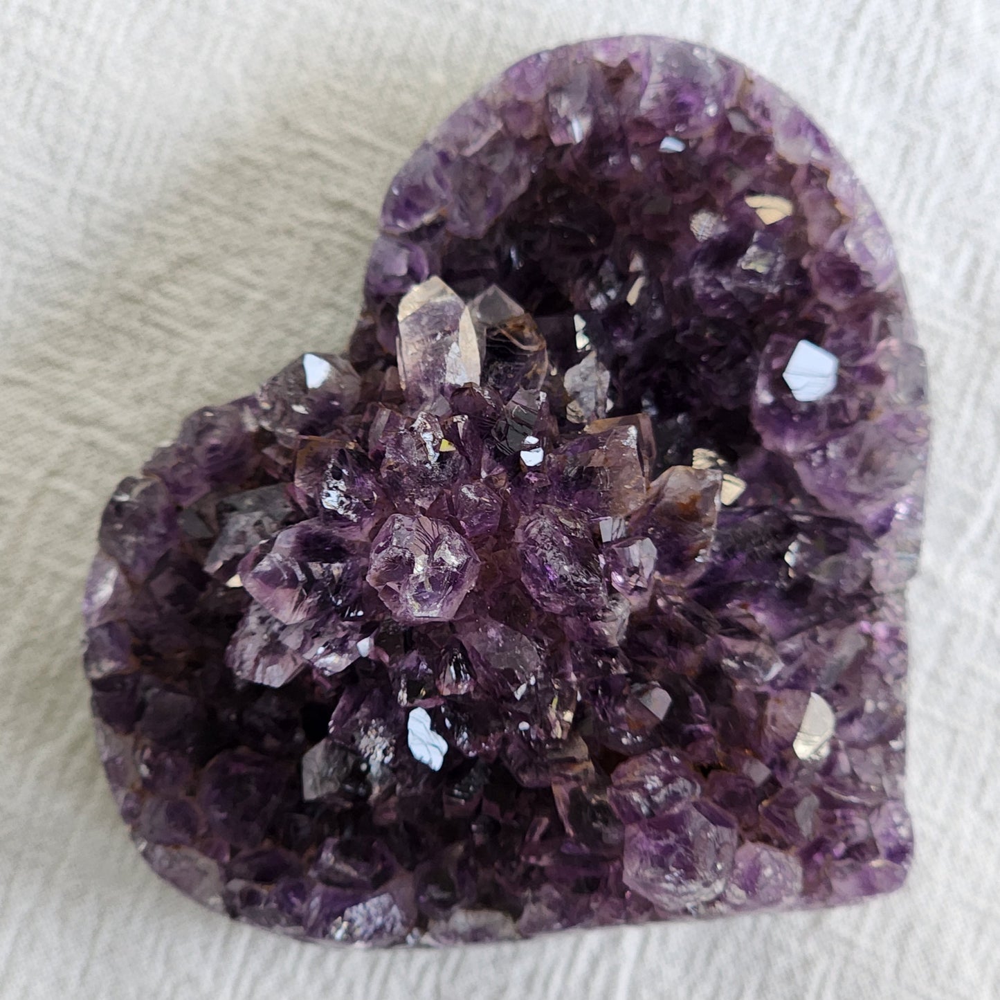 Amethyst | Cluster Heart