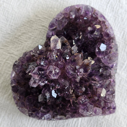 Amethyst | Cluster Heart