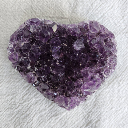 Amethyst | Cluster Heart