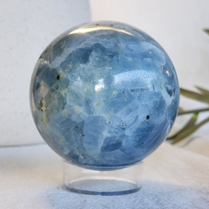 Blue Calcite | Sphere - Large