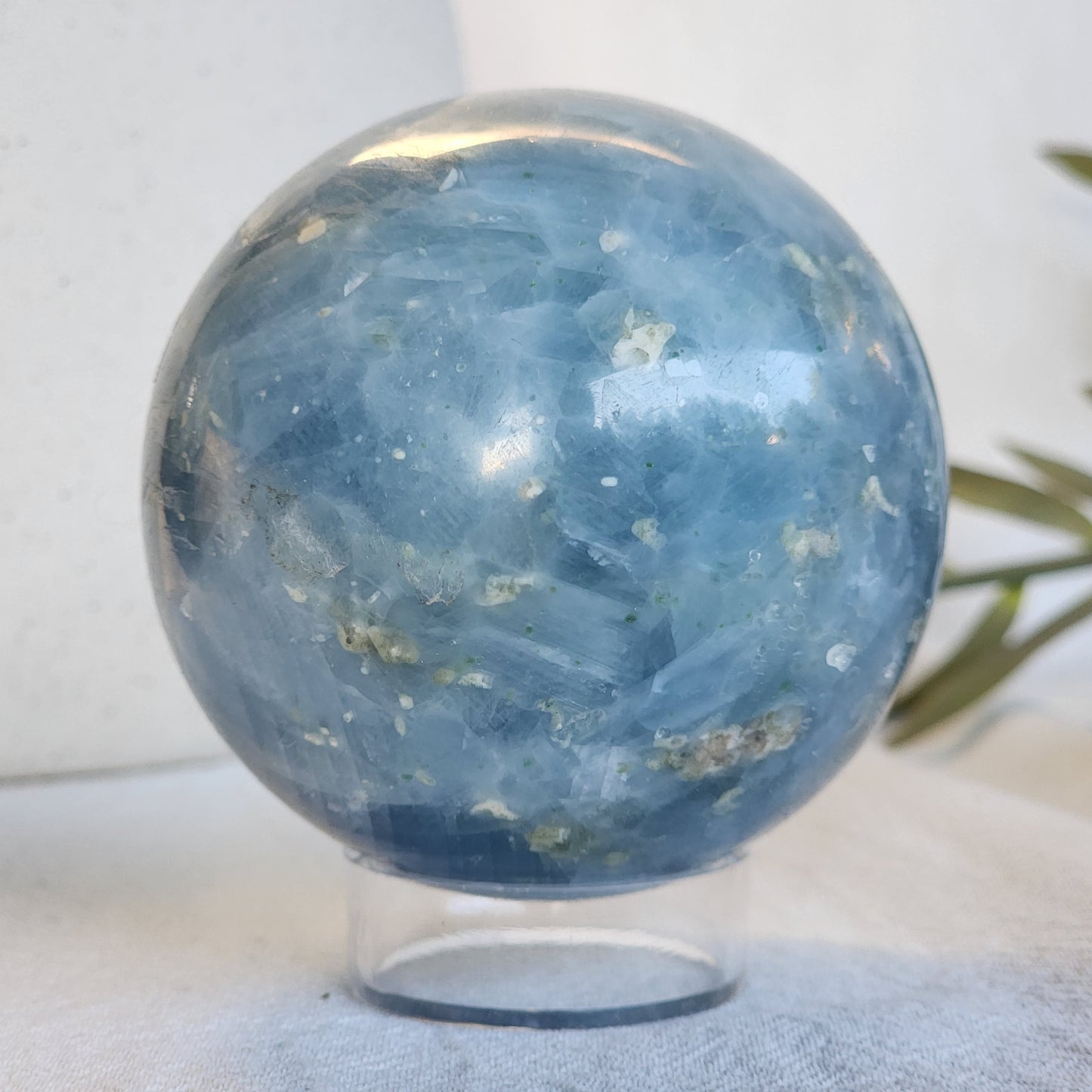 Blue Calcite | Sphere - Large