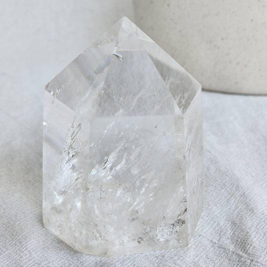 Clear Quartz | Generator Tower - Large