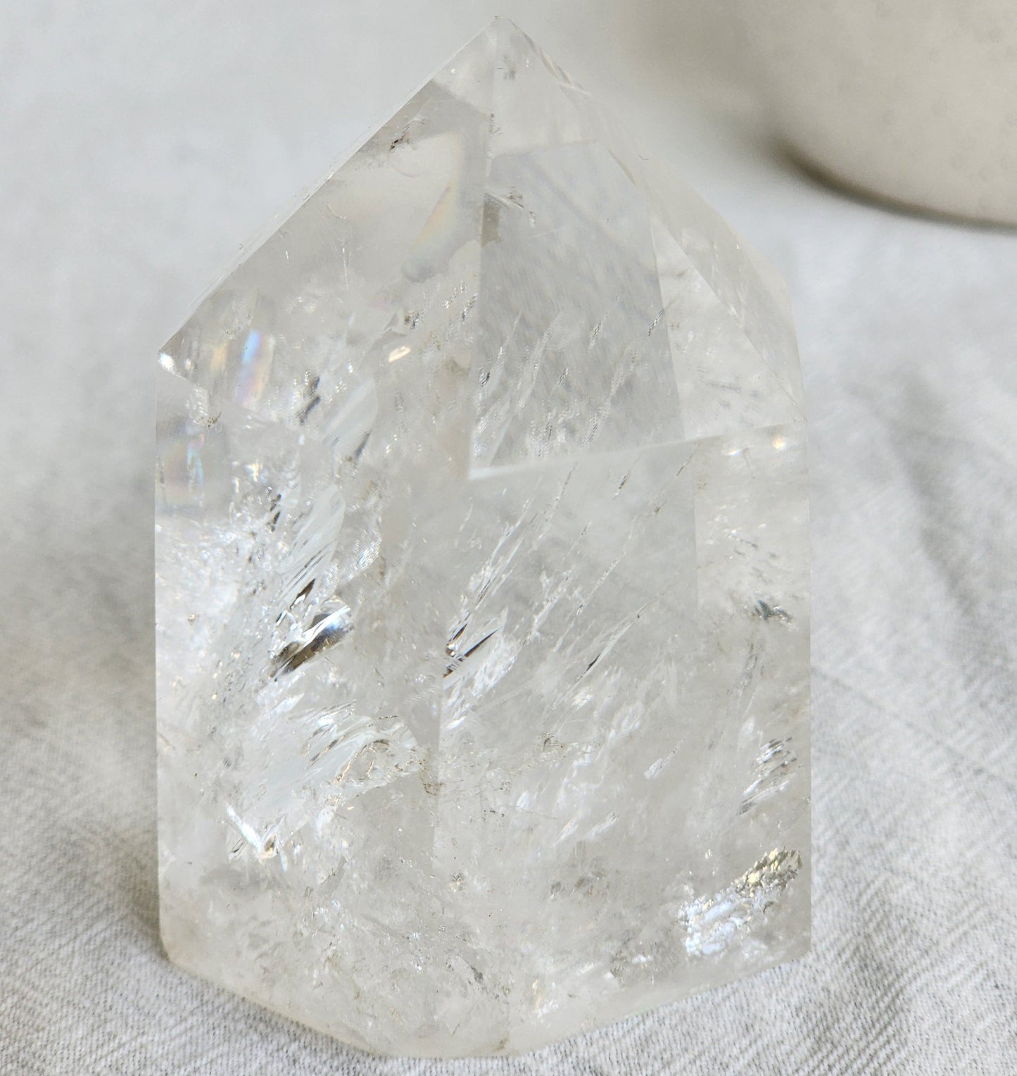 Clear Quartz | Generator Tower - Large