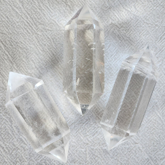 Clear Quartz | Double Terminated Point - Large