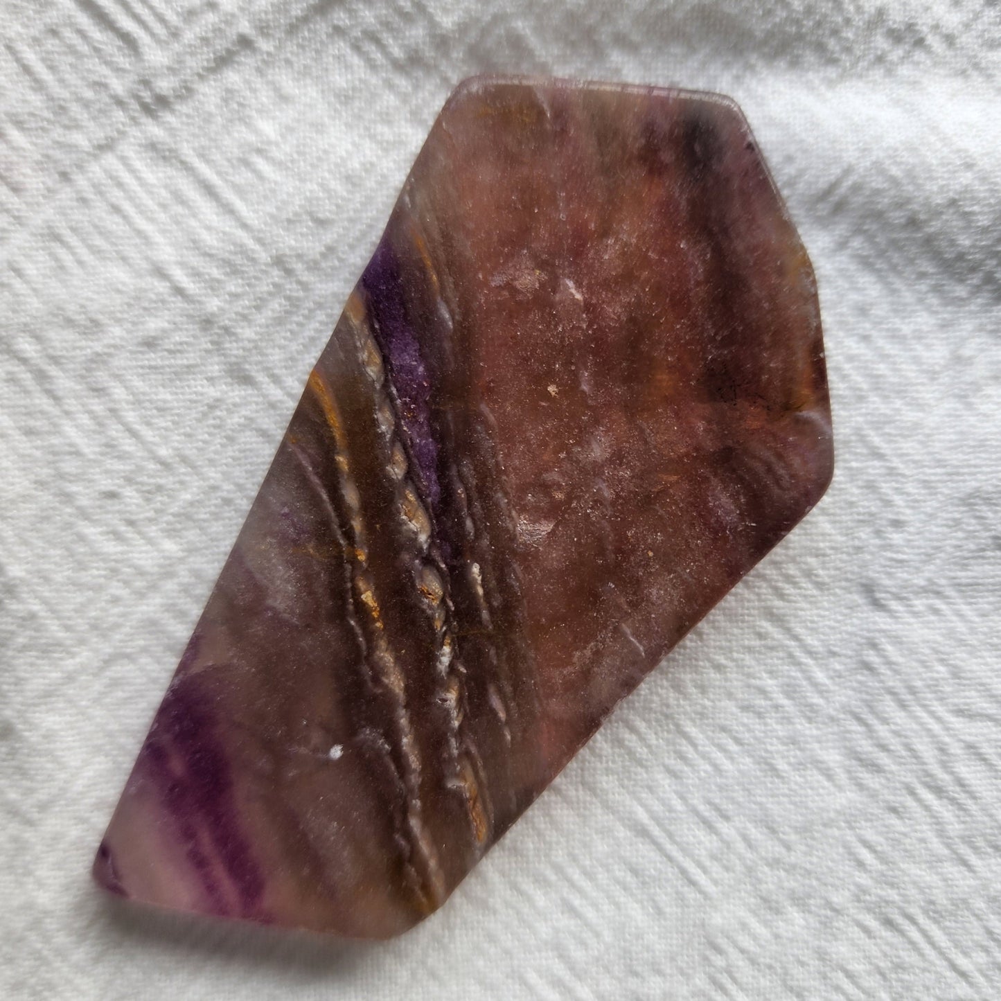 Rainbow Fluorite | Slice - Small