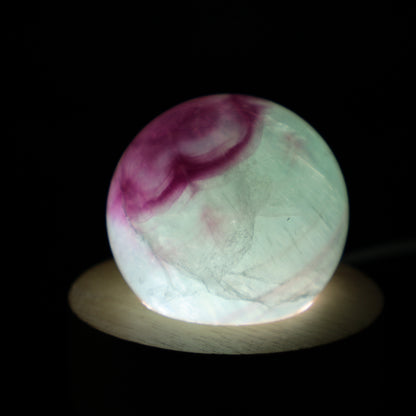 Watermelon Fluorite | Sphere (B)