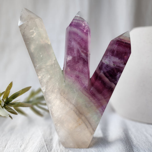 Fluorite | Triple Point Tower - XL
