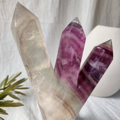 Fluorite | Triple Point Tower - XL
