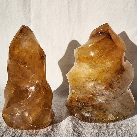 Golden Healer | Flame Carving