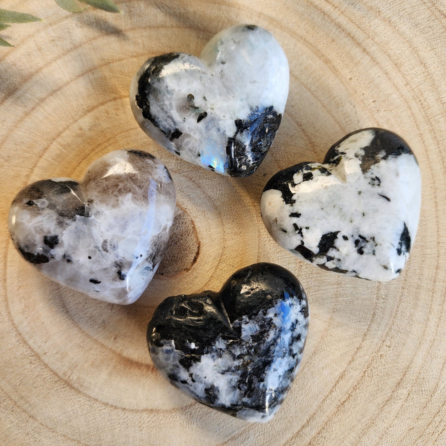 Rainbow Moonstone | Heart