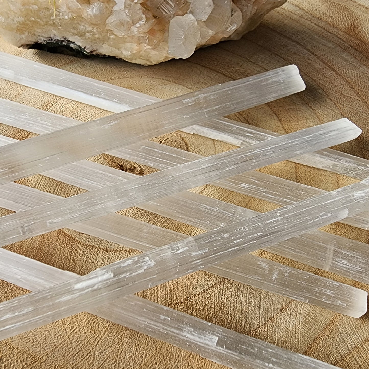 Satin Spar | Rod - Small