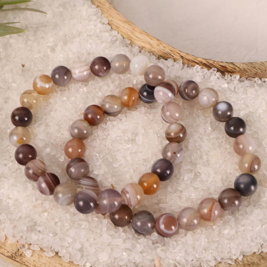 Agate Bracelet Natural Healing Crystal 