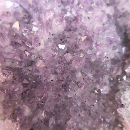 Amethyst druzy cut base crystal natural purple quartz – Stonewild