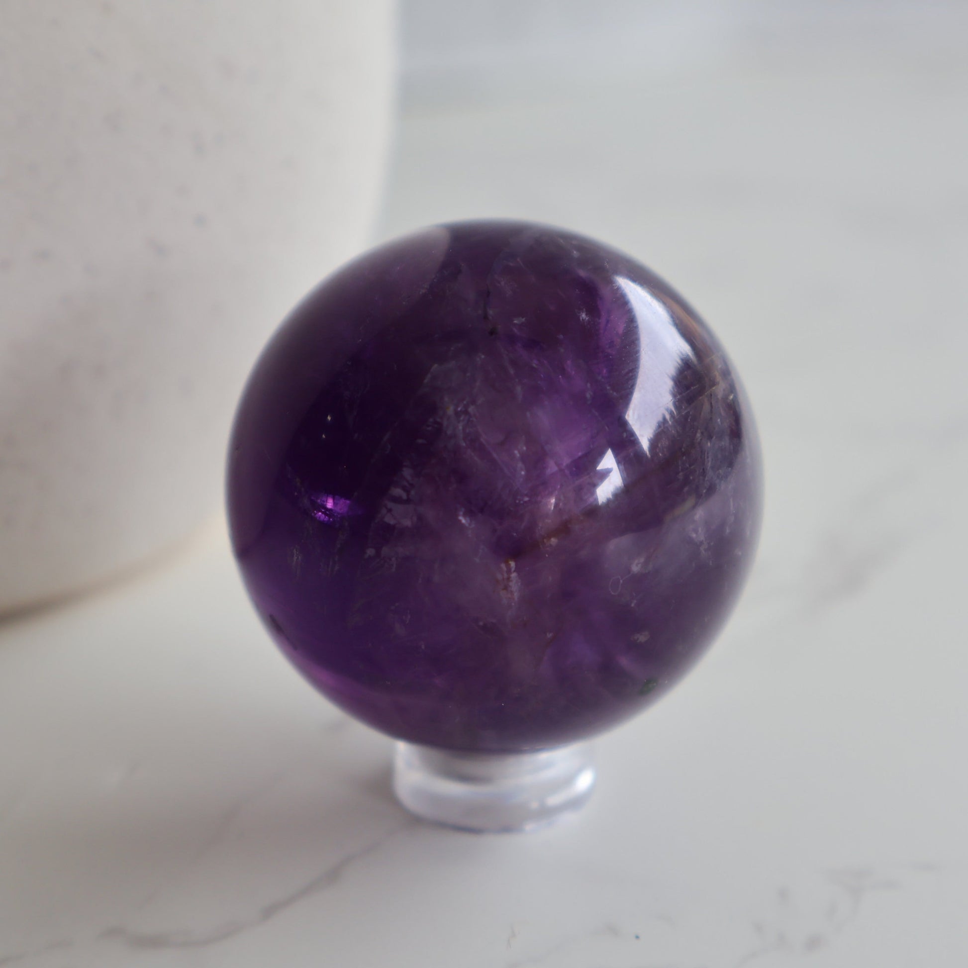 high quality amethyst crystal sphere australia