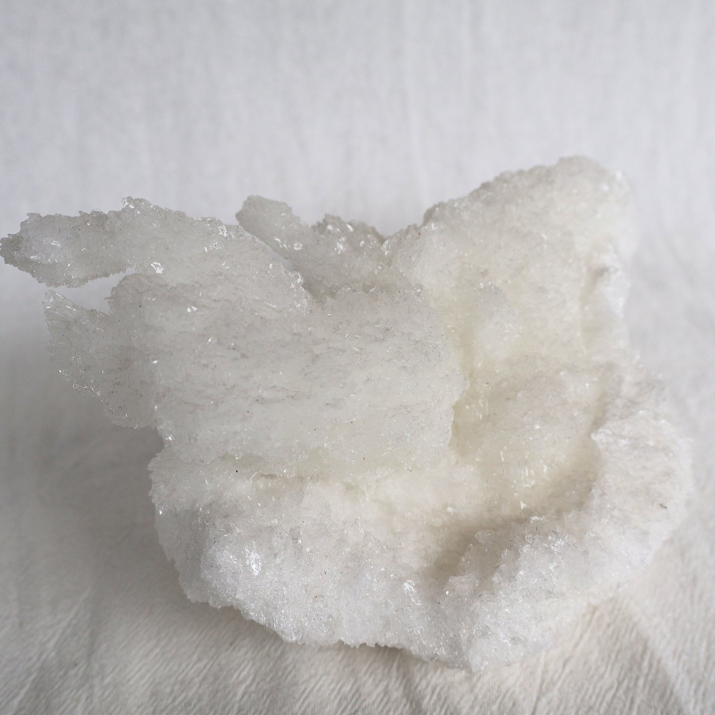White Aragonite | Cluster