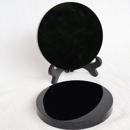 Black Obsidian | Scrying Mirror *Imperfect*
