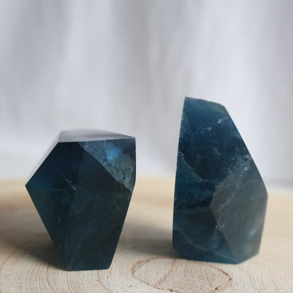 natural blue fluorite freeform healing crystal stonewild australia