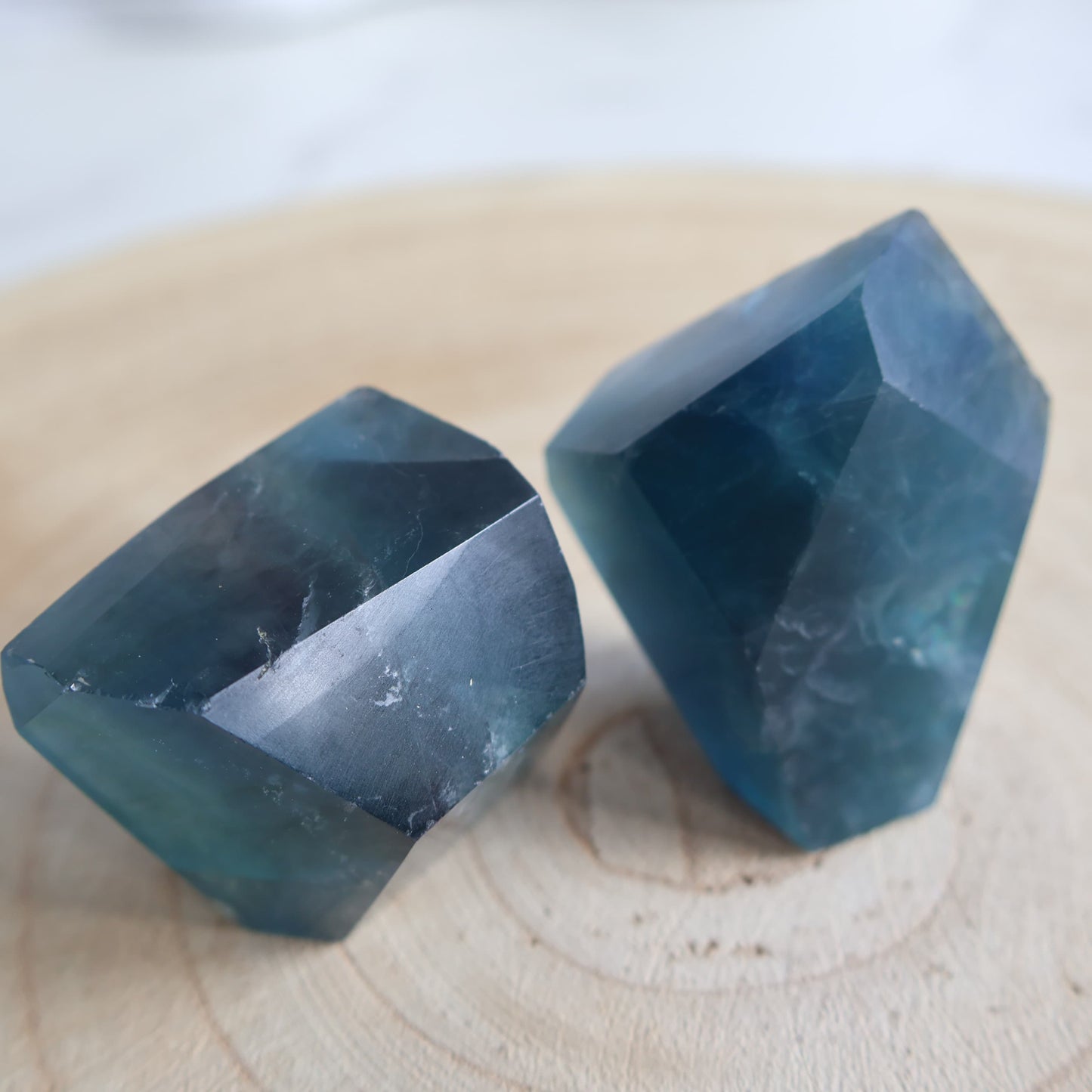 natural blue fluorite freeform healing crystal stonewild australia