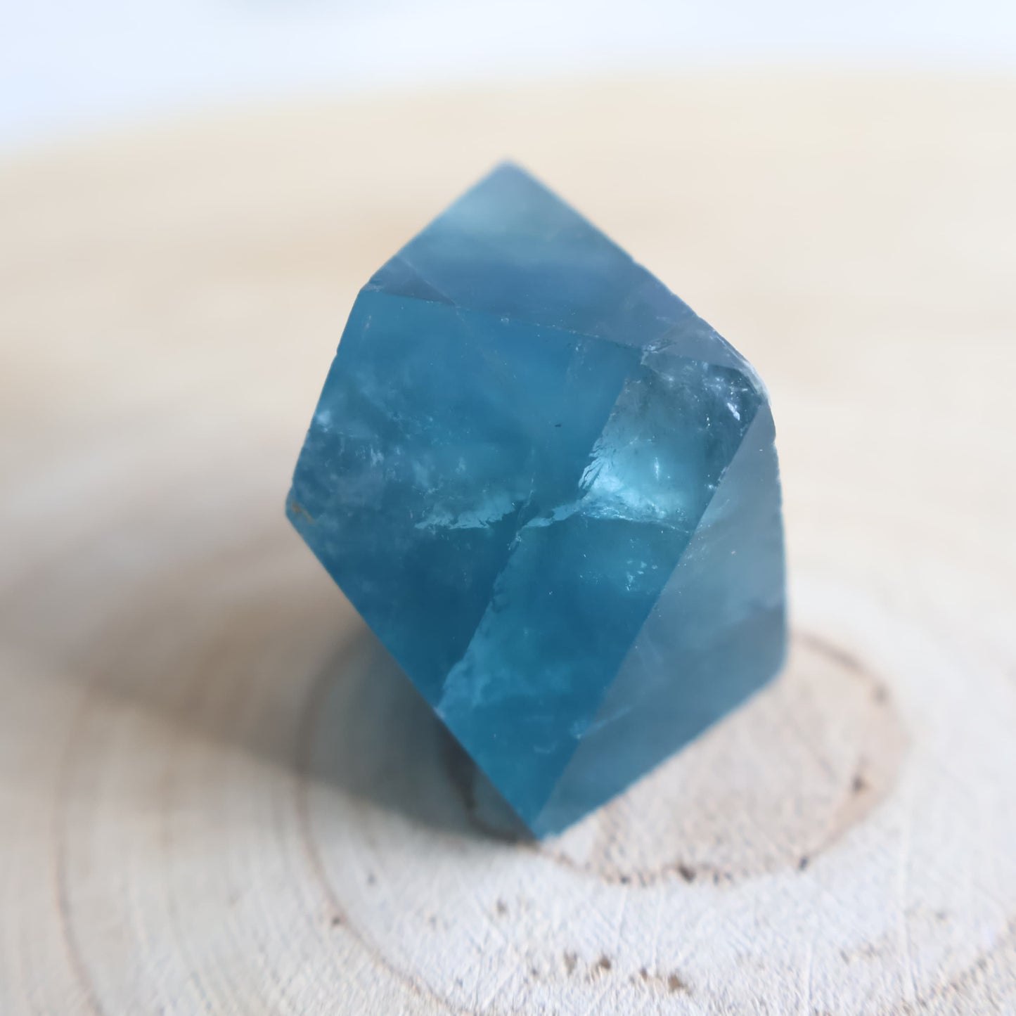 blue fluorite freeform natural crystal stonewild australia