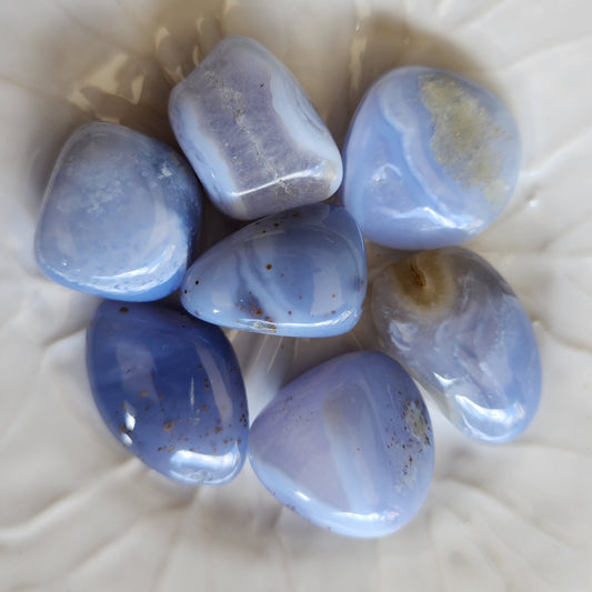 Blue Agate | Tumble