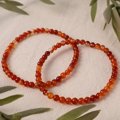 carnelian bracelet natural healing crystal