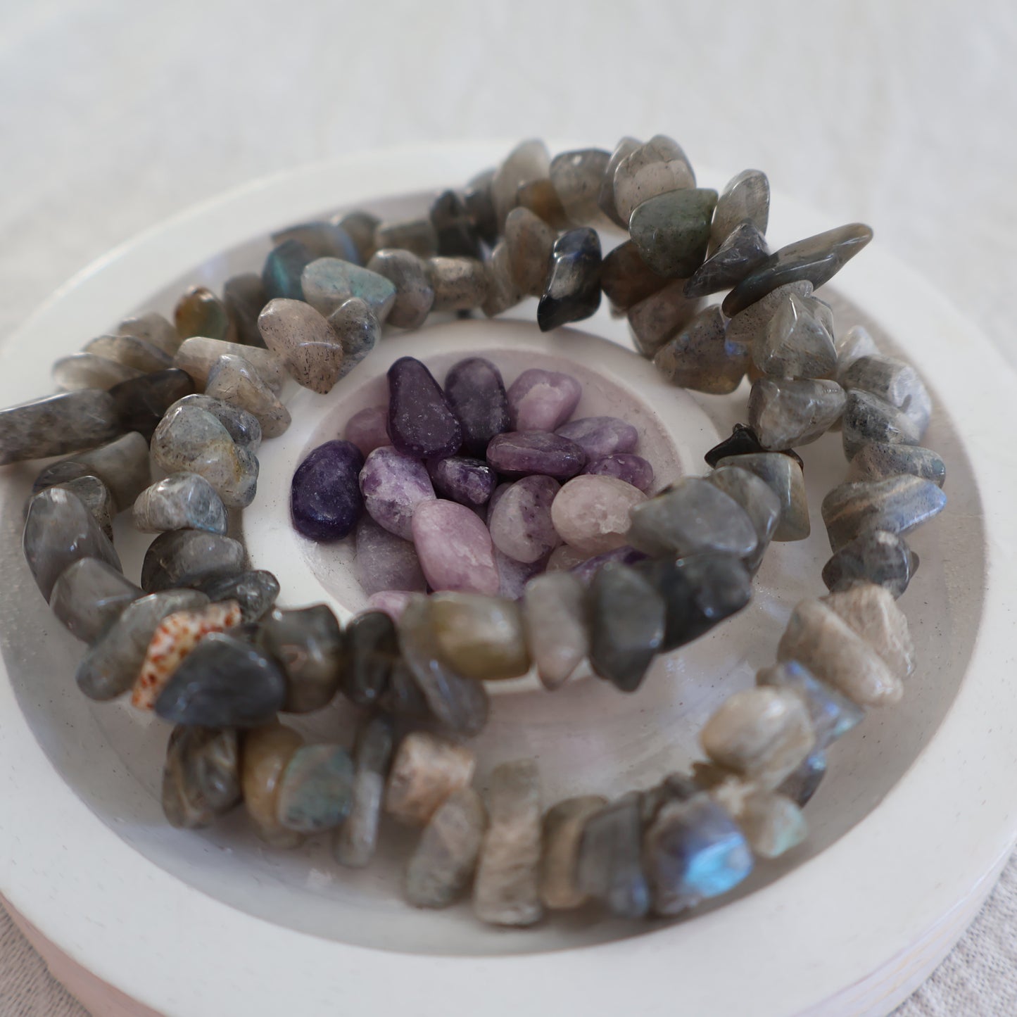 Labradorite | Chip Bracelet